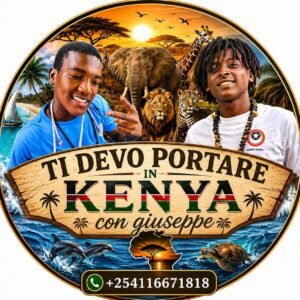Logo Ufficiale Ti Devo Portare in Kenya con Giuseppe